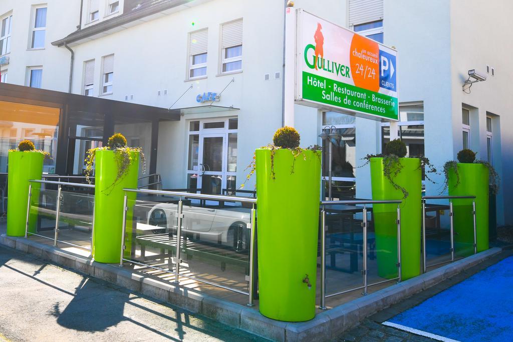 Hotel-Restaurant Gulliver Bascharage Bagian luar foto